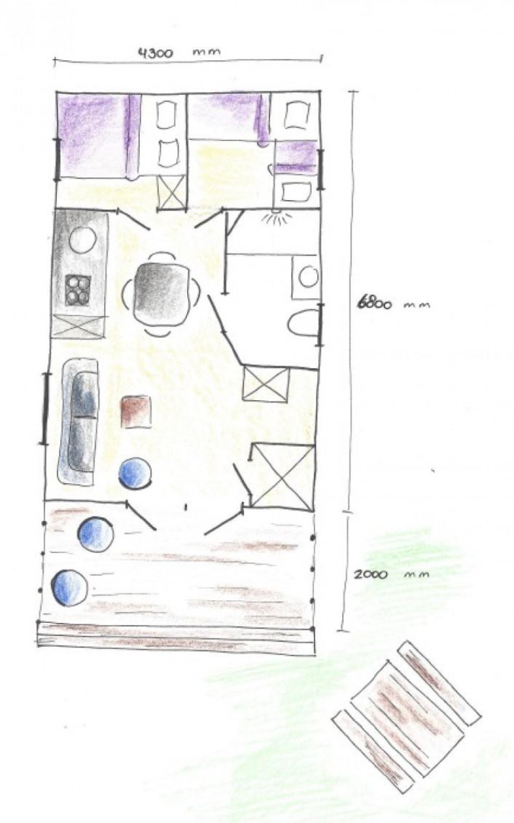 Mini chalet type 2